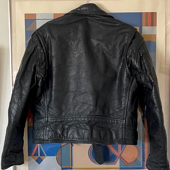 Vintage leather jacket - Picture 6 of 7